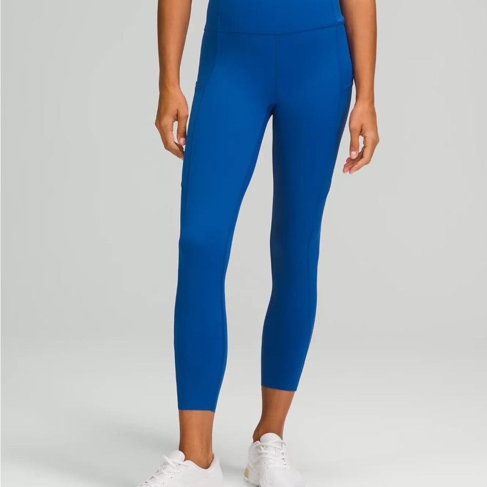 Lululemon Athletica Swift Speed High Rise Tight 25in Symphony Blue Size 4!!